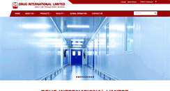 Desktop Screenshot of drug-international.com