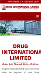 Mobile Screenshot of drug-international.com